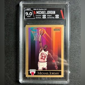 1990 Skybox Michael Jordan Hga 9 Mint Chicago Bulls Mvp🔥🔥🔥